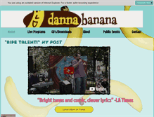 Tablet Screenshot of dannabanana.com